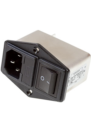 TDK EPCOS B84776A6A, B84776A0006A000, сетевой фильтр 6 А, 250 В сетевые фильтры подавления ЭМП