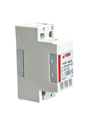 Relpol RG25-3022-28-3380, 863978, Uобмотки 380VAC, 25A/400VAC контакторы модульные