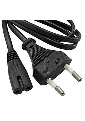 RUICHI Y001/ST2 1.8М 2X0.5 B03FA, CEE7/16 - IEC C7 шнуры сетевые