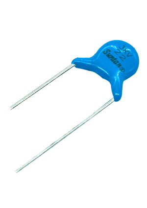SUNTAN TS16003F220KSBSC0R, 3kV 22pF +10% SL(+350 -1000ppm/ C) P:7.5mm конденсаторы керамические высоковольтные
