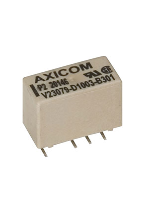V23079D1003B301, ���� 2 ��������. 12VDC, 5�/250VAC DPDT �� �����