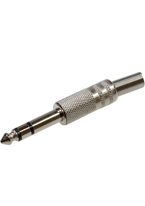 Dragon City NP-212-EN, аудио штекер 6.35мм стерео на кабель Аудио разъемы Jack