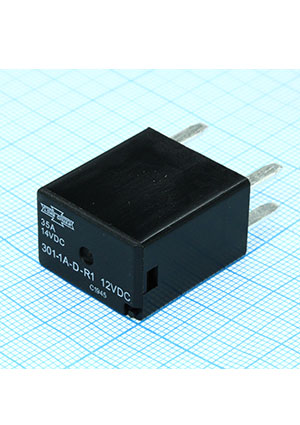 301-1A-D-R1 12VDC, ���� �������������. ���.: 12VDC, ����. ����.: 1.2W. �������� 680��, ����.:35� 14V