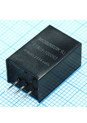K7803-1000R3, DC/DC преобразователи на печатную плату, корпус SIP3