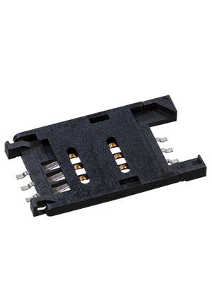 HV SIM ICA-501-006-01-F7, Держатели карт памяти панельки для компонентов