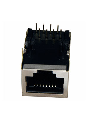 Rexant 05-1122, розетка 8P8C Jack RJ-45(8P8C) экранированный, категория 5e, на плату разъемы телефонные и сетевые