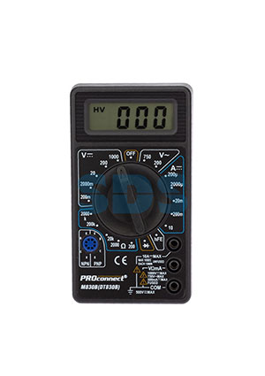 Rexant 13-3011, Портативный мультиметр M830B (DT830B) PROconnect мультиметры