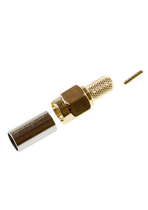 KLS L-KLS1-SMA013-RG-58C, разъем SMA гнездо на кабель RG-58 ВЧ разъемы