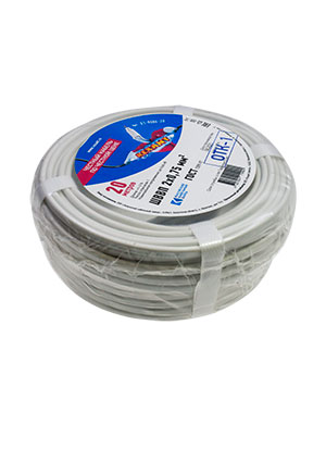 Rexant 01-8086-20, провод ШВВП 2х0.75 кв.мм, бухта 20 метров кабель сетевой