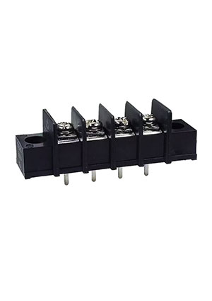 Goosvn X977T04, клеммник 4 контакта шаг 7.62мм (DG25C-A-04P, GSA25CW-7.62-04P) клеммные колодки, блоки зажимов