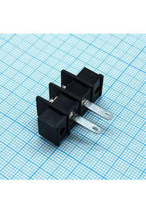 KF KF25H-7.62-02P Black клеммные колодки, блоки зажимов