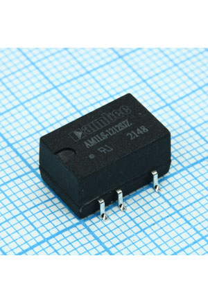 AM1LS-1212SJZ, DC/DC, 1��, ���� 10.8:13.2�, ����� 12�/0.009:0.084�, �������� 1500� DC, ��� 83%, ����