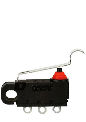 HONEYWELL HD20S20C04, микропереключатель IP67 лапка SPDT 12В 3мА боковое крепление на штыри 1.3мм микропереключатели