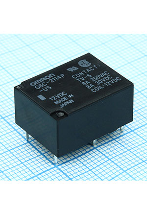 G6C2114PUS12DC, Реле электромеханические и DC контакторы