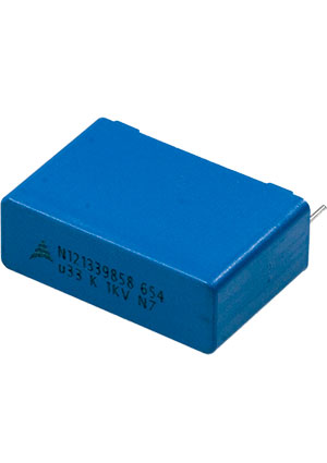 B32654A334K, B32654A0334K000,   0.33 10% 1000Vdc