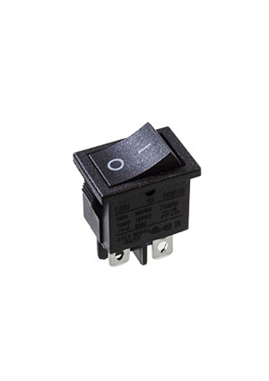 RS601D1A-2010011BB, = R19-20BBBT-G; = B100R-BL SWR45 ������������� ��������� 2xON-OFF 250� 6� ������