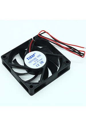 RQD 7015MS 12VDC, ���������� 12� 70x70�15��, 2000 ��/���., 37.8�3/���, 25.5��, ��������� ����������,