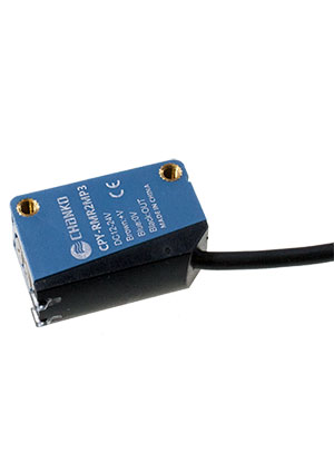 CHANKO CPY-RMR2MP3, оптический датчик положение 32*18*20 рефлекторный 2м PNP NO/NC кабель рефл-р в комплек оптические датчики положения