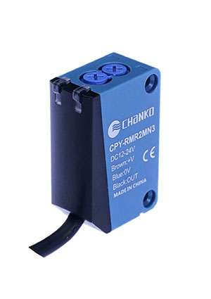 CHANKO CPY-TR40MP3, оптический датчик положение 32*18*20 на просвет 40м PNP NO/NC кабель источник и приемн оптические датчики положения