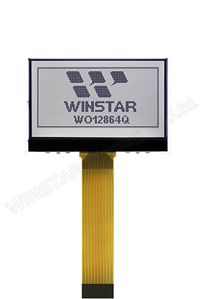 WINSTAR WO12864Q-TFH#, ЖКИ графич, 128x64, подсв. Белая, , 6 o cl. ЖК индикаторы графические
