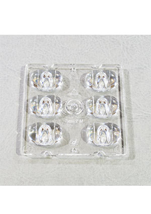 S01.01.01.131_SL-50X50-6-T2M, ����� 50�50��, 6 LED, 90�140 ����, ��� 5050, PC, ����������, ��� �����