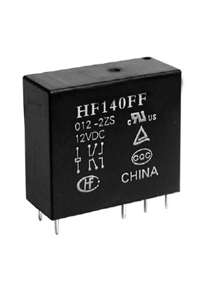 HF140FF/024-2Z3, ����; ������ �� �������� ����� ��� � �������; ������ � ����� 5��; 2CO 10A; ��������