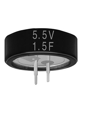 EATON KR-5R5C155-R, Radial, 5.5V 1.5F /21.5*7.1/70 C суперконденсаторы, ионисторы