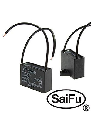 CBB61   2UF  450V, �������� ����������� SAIFU CBB61, 2 ���, 450 �