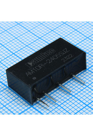 AM1DR-2405SJZ, DC/DC, 1��, ���� 22.8:25.2�, ����� 5�/0.02:0.2�, �������� 1500� DC, ��� 73%,  �������