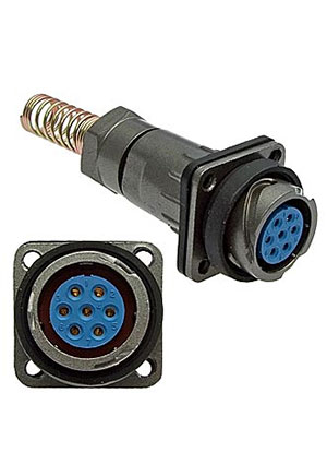 FQ18-7PIN ZPK-8, ������� �������, 7 ���������, � ��������� � ��������� ����������� ��� ������ 8��