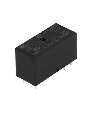 HONGFA HF115FK-T/12-H3T, Миниатюрное силовое реле, 12VDC, 1 From A, 1 pole 16A, материал контактов AgSnO2, реле электромагнитные