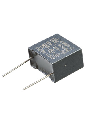 DIN X2474K2FAE60AAHZDIN, X2 конденсатор 0.47uF 10% 330Vac =B32922C3474K000 конденсаторы помехоподавляющие