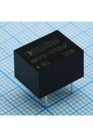 AM1PS-1212SJZ, DC/DC, 1��, ���� 10.8:13.2�, ����� 12�/0.009:0.083�, �������� 1500� DC, ��� 80%, ����
