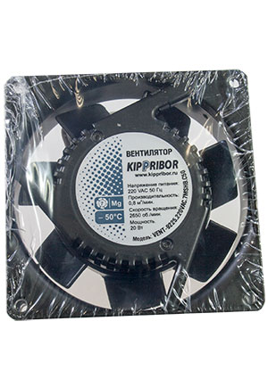 KIPPRIBOR Кипприбор VENT-9225.220VAC.7MSHB.C50, Вентилятор 220В AC/50Гц 0,1А 20Вт 2650 об./мин, 0,85м3/мин, 35 дБ, 92х92 AC вентиляторы