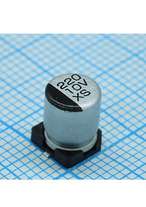 TS13C01A221MGT000R, SMD - 10V 220uF /6.3*7.7/85 C