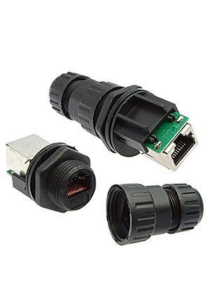 SZC SZC-19-RJ45 IP68, гн RJ45 разъемы телефонные и сетевые