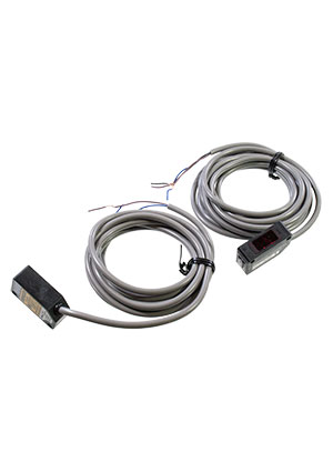 Akusense ELC-TM30P, оптический датчик положения 30м лазер 650нм PNP NO/NC кабель (=WS/WE190L) оптические датчики положения