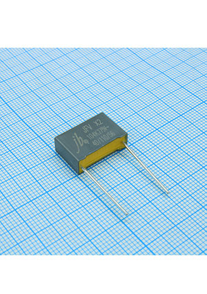 JB Capacitors JFV0A1104K150000B, фильтр X2 0.10uF 10% 275Vac p:15mm конденсаторы помехоподавляющие