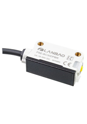 Lanbao PSE-BC30DPBR, оптический датчик диффузный 300мм PNP NO/NC кабель 2м оптические датчики положения