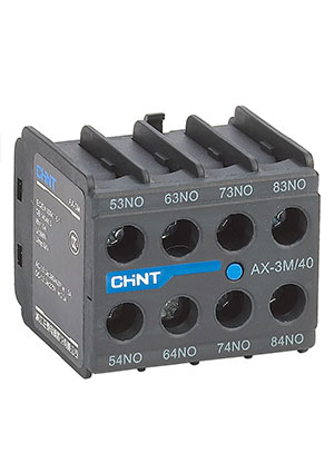 CHINT 925186, Приставка доп.контакты AX-3M/22 к Контактору NXC-06M~12M аксессуары к контакторам