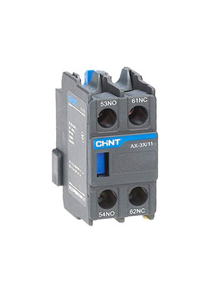 CHINT 925185, Приставка доп.контакты AX-3M/31 к Контактору NXC-06M~12M аксессуары к контакторам