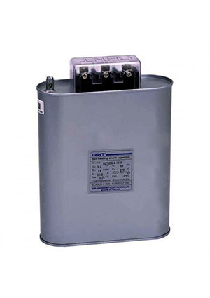 CHINT 516304, Трехфазный конденсатор BZMJ 0.4-50-3 АС400В, 50 кВАр комплектующие для компенсации реактивной мощности