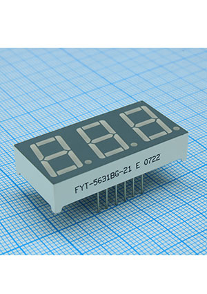 FYT-5631BG-21, LED индикаторы