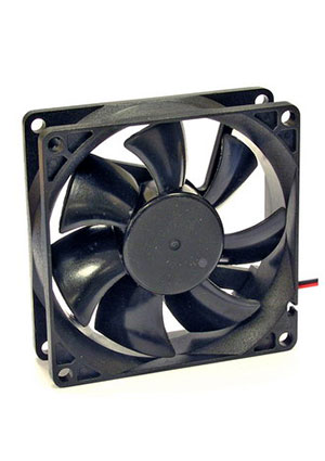 RQD 8025HS 12VDC, ���������� 12� 80x80�25��, 3600 ��/���., 66.3�3/���, 29.5��, ��������� ����������,