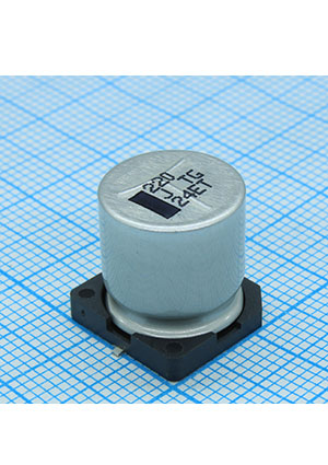 EEVTG1J221Q, SMD ��-��� 63V 220uF /12.5*13.5/105 C