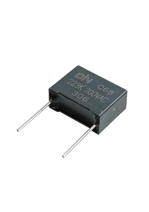 DIN C682233DEEKS2CAA00, Y2 конденсатор 0.022uF 10% 300Vac =B32022B3223K000 конденсаторы помехоподавляющие