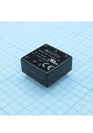 AM20CW-2424S-NZ, DC/DC, 20��, ���� 9:36�, ����� 24�/0.833�, �������� 1500� DC, ��� 91%, ������������