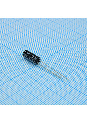KM1R0M2EBKJ0511VBK, Radial, 250V 1uF /5*11/105 C