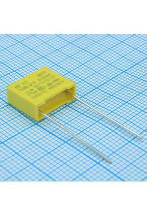 KLS L-KLS10-X2-683K310-P10, фильтр X2 0.068uF 10% 310Vac P:10mm конденсаторы помехоподавляющие