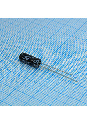 KM100M1JBKJ0511VBK, Radial, 63V 10uF /5*11/105 C